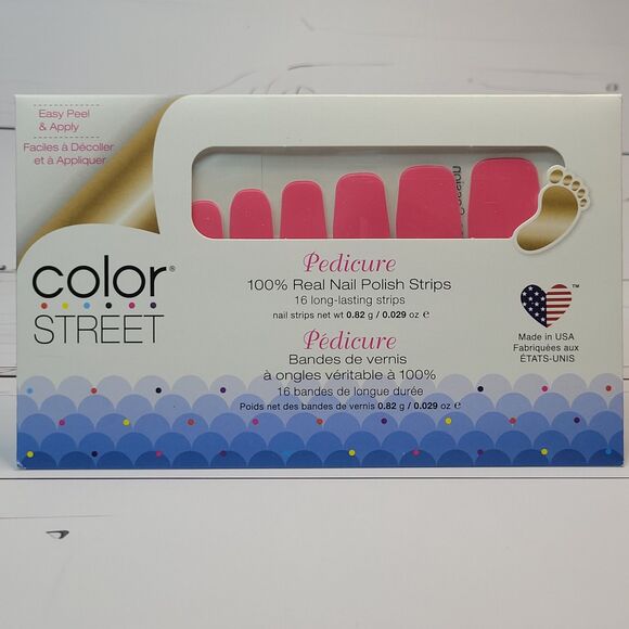 Color Street pedicure set Watermelon Session new in package - Picture 1 of 4